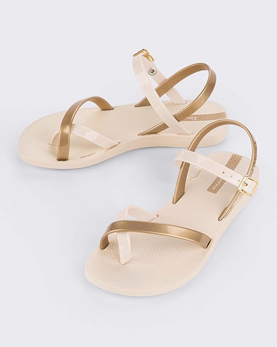 Fashion Sand Beige & Gold