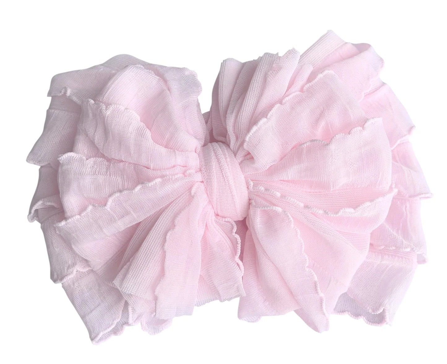 Perfect Pink Messy Bow