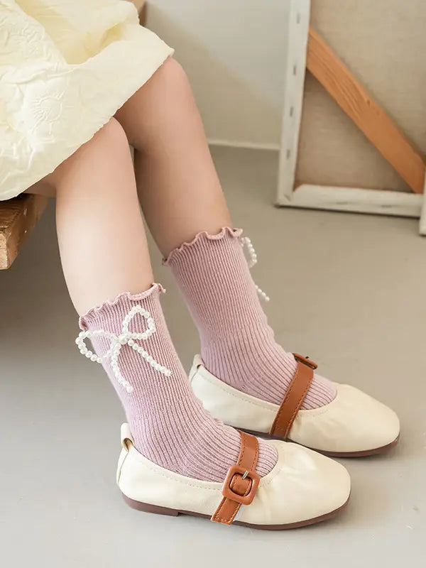 Pink Pearl Socks