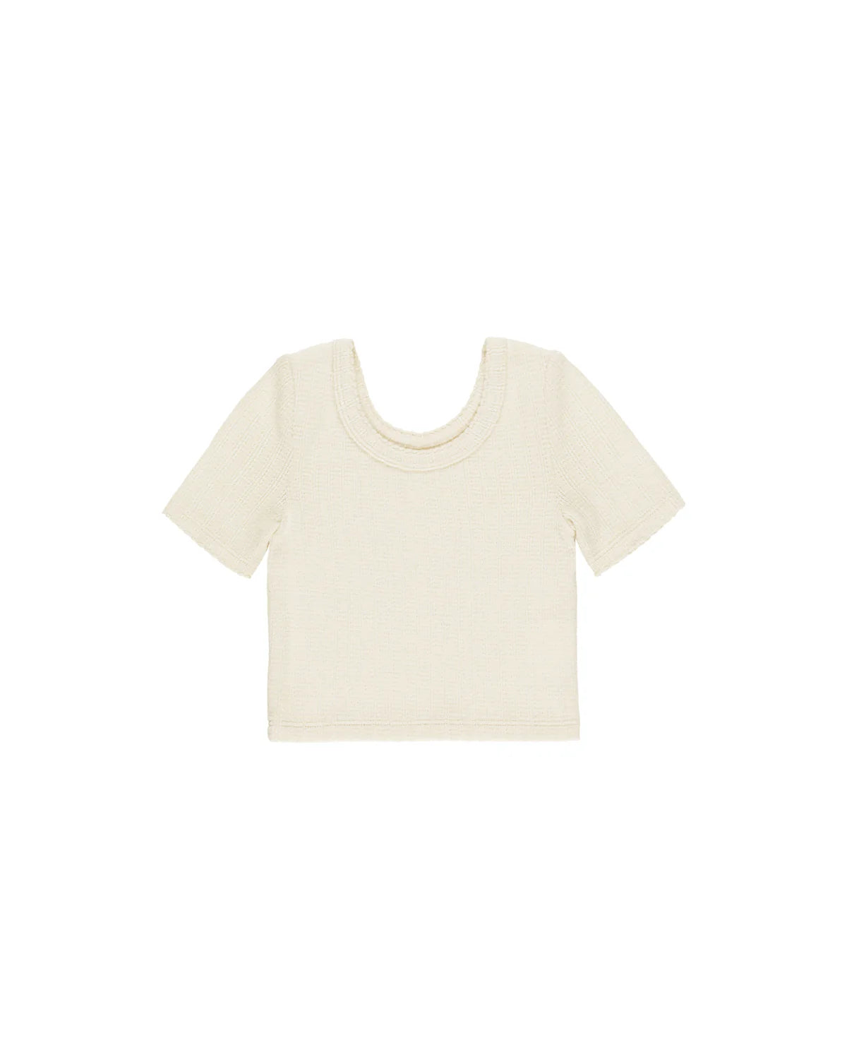 Natural Scallop Tee
