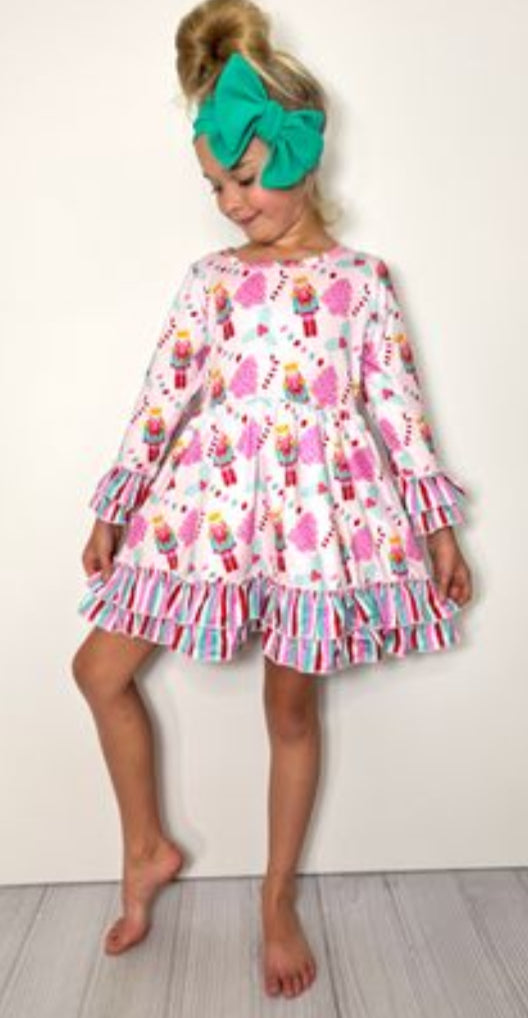 Sugar Plum Nutcracker Girls Dress