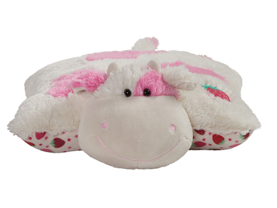 Strawberry Cow Pillow Pet