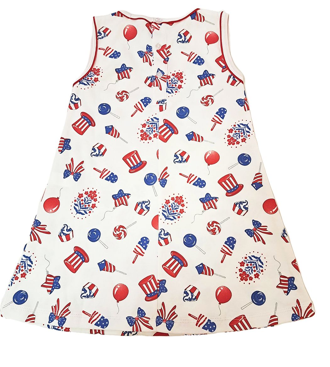 Patriotic A Line Dress