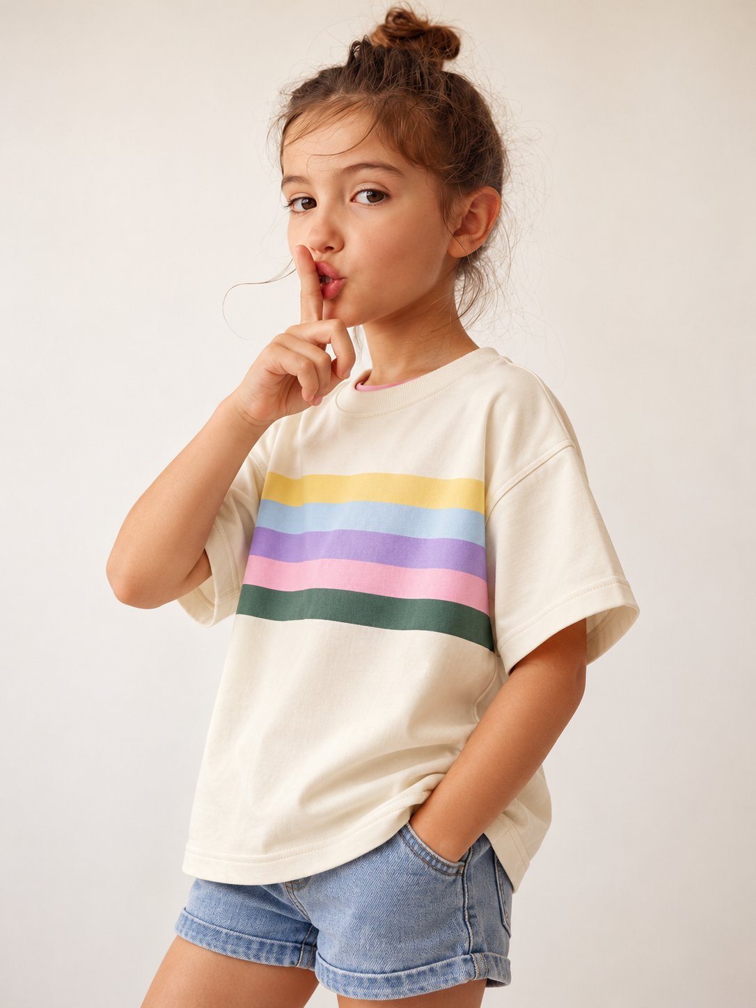 Multi Color Stripes Shirt