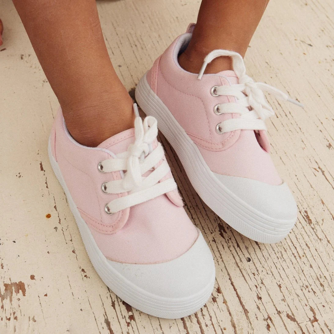 Pink Shelby Girls Lace Up Sneaker