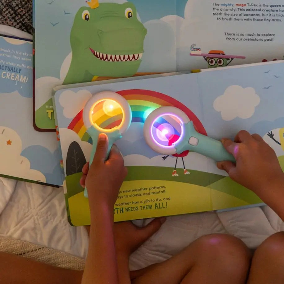 Glo Pals Light Up Book- Pippa & Her Prehistoric Pals