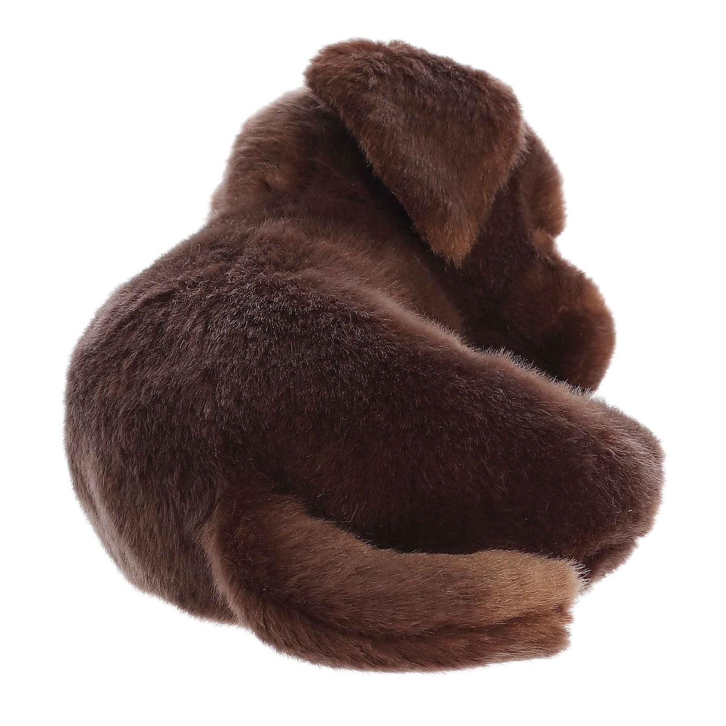 10" Sleepy Chocolate Lab Pup