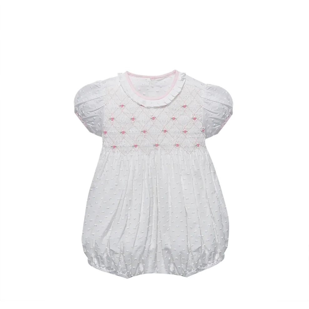 White Juliet Girl Bubble | Darlin' in Dots