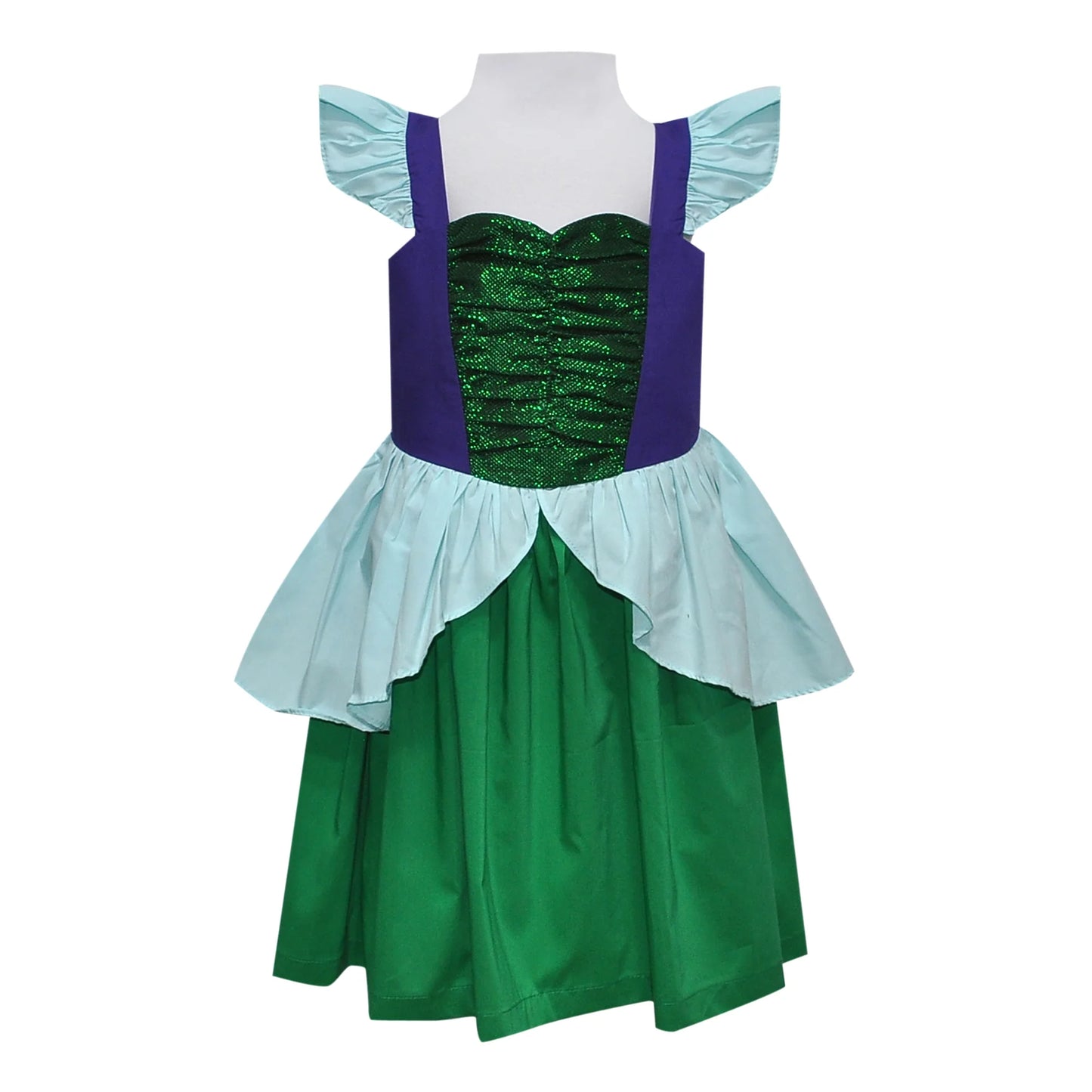 Green Princes Ariel Dress