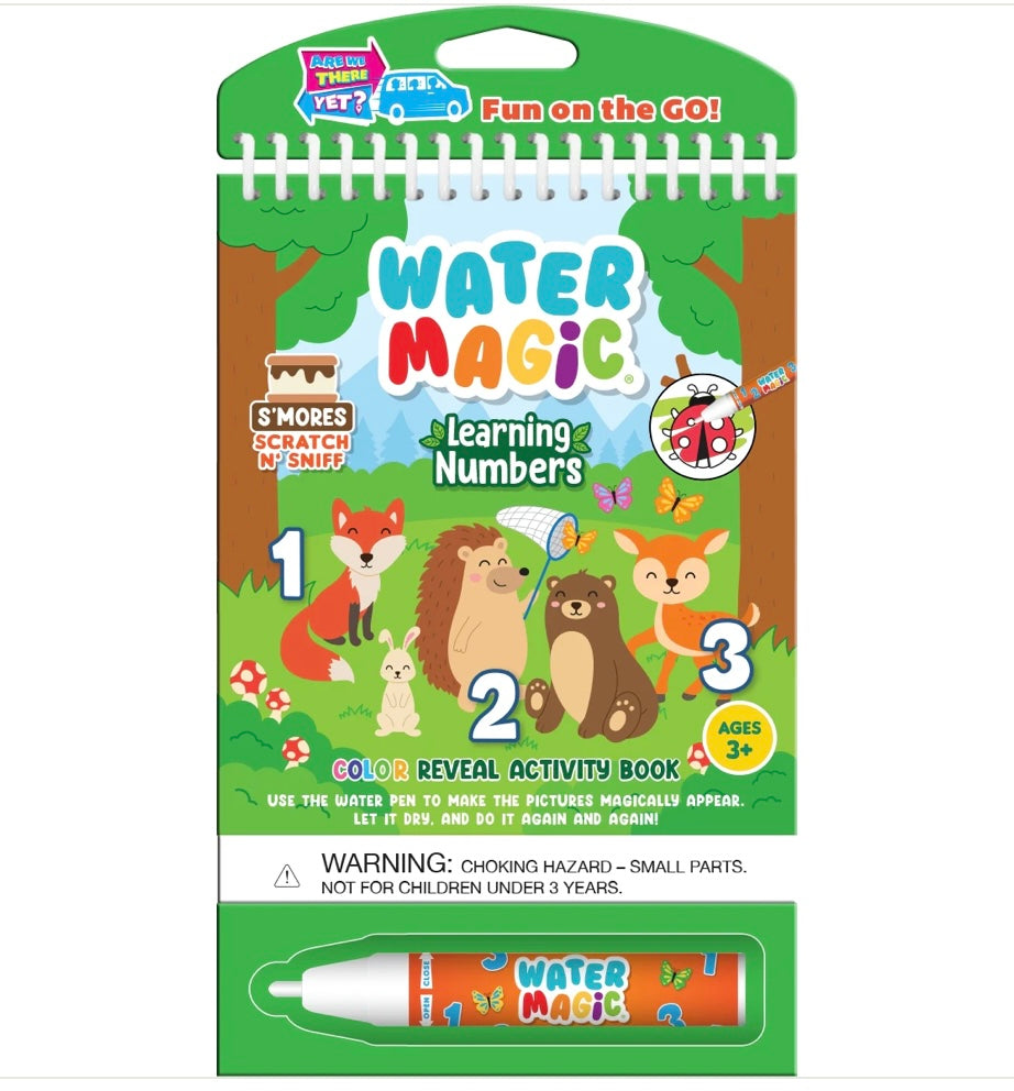 Water Magic Activity Set: Learning Numbers (S’mores)