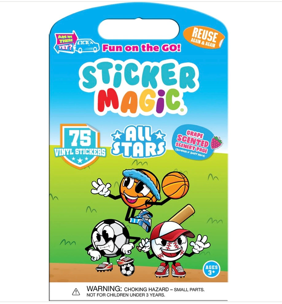 Sticker Magic- All-Star Sports