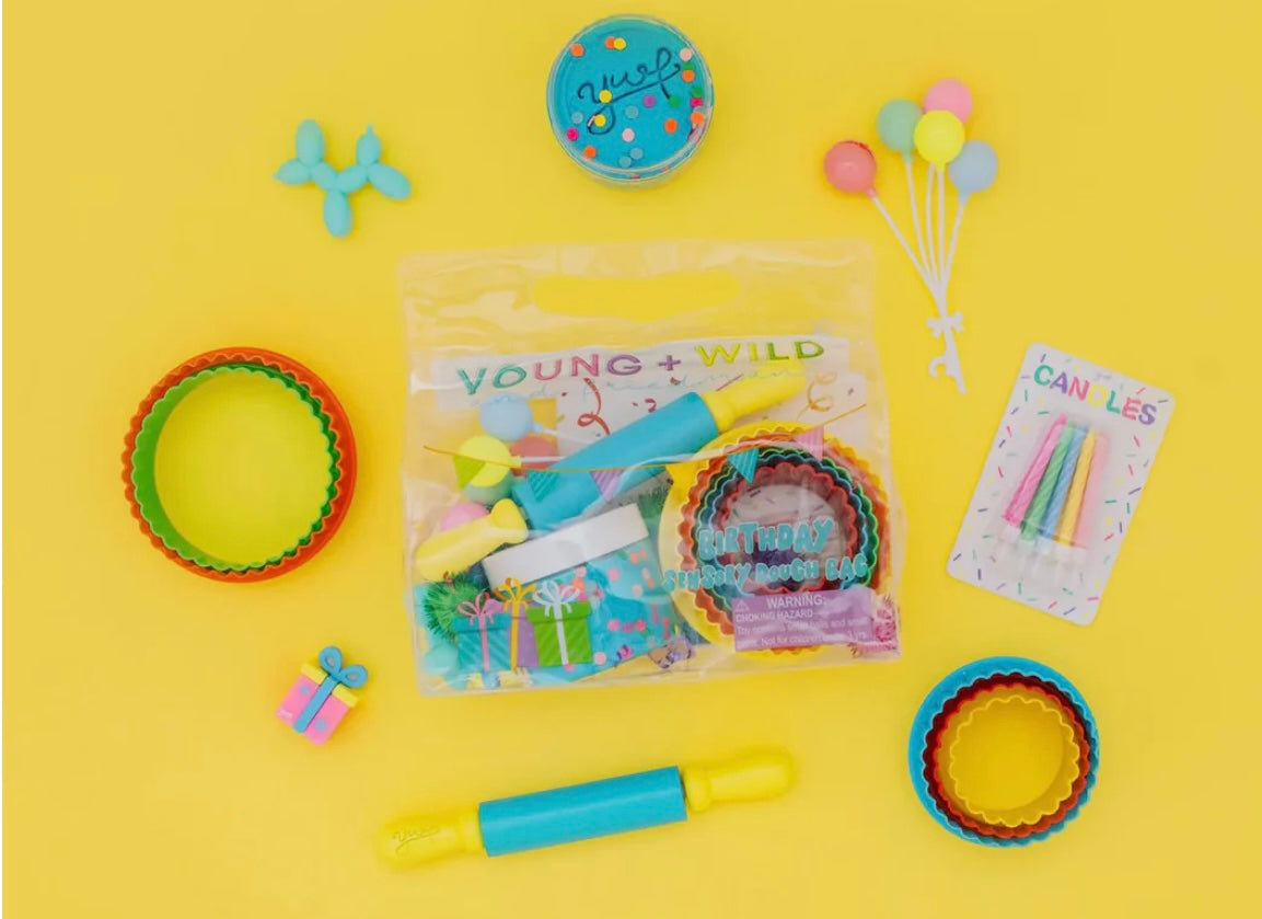 Sensory Dough Bag - Birthday