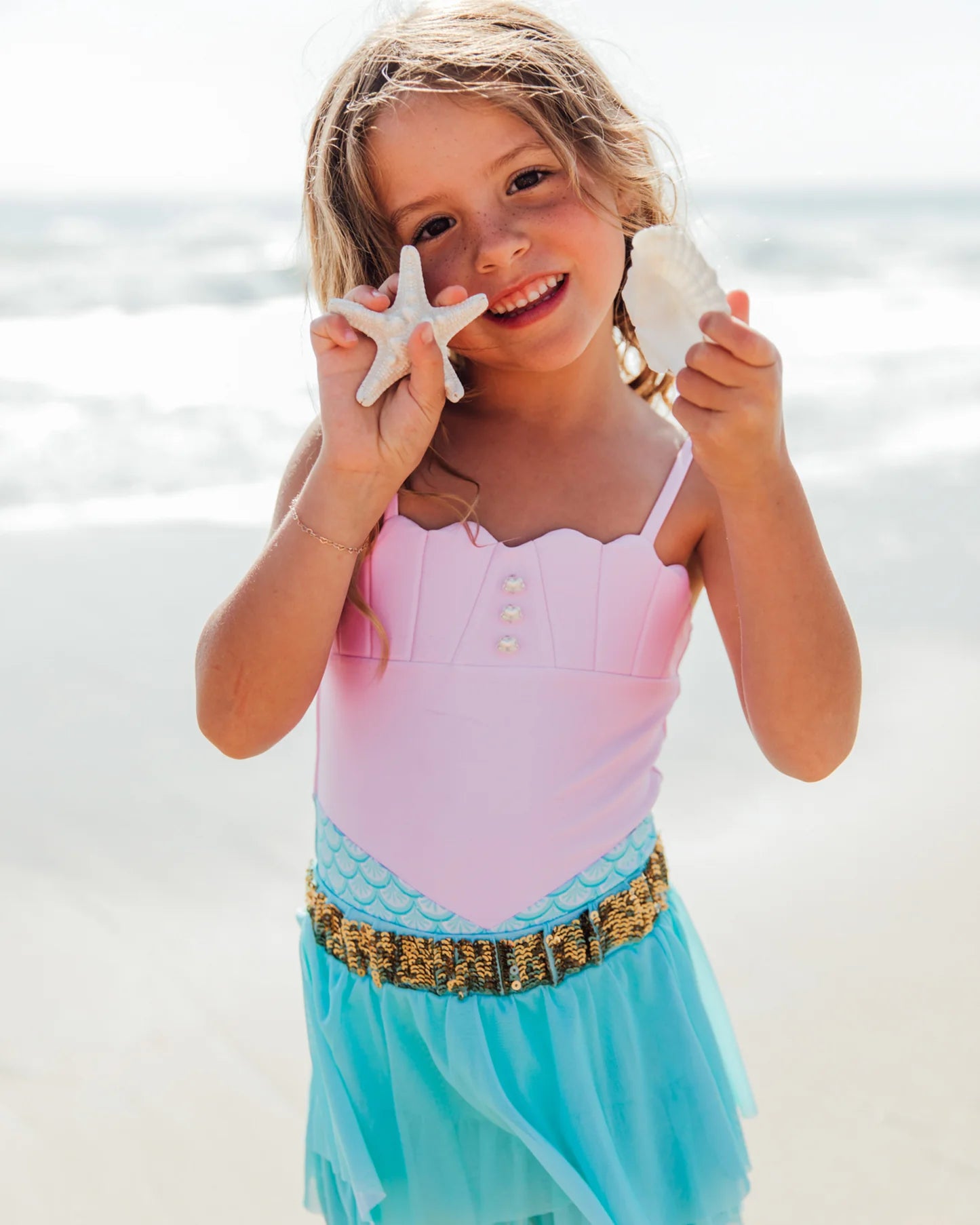 Sea Star One-Piece - Mermaid