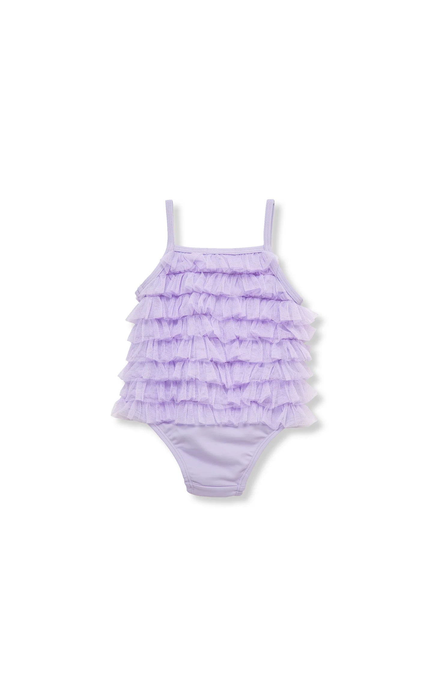 Purple Ruffle Mania Swim