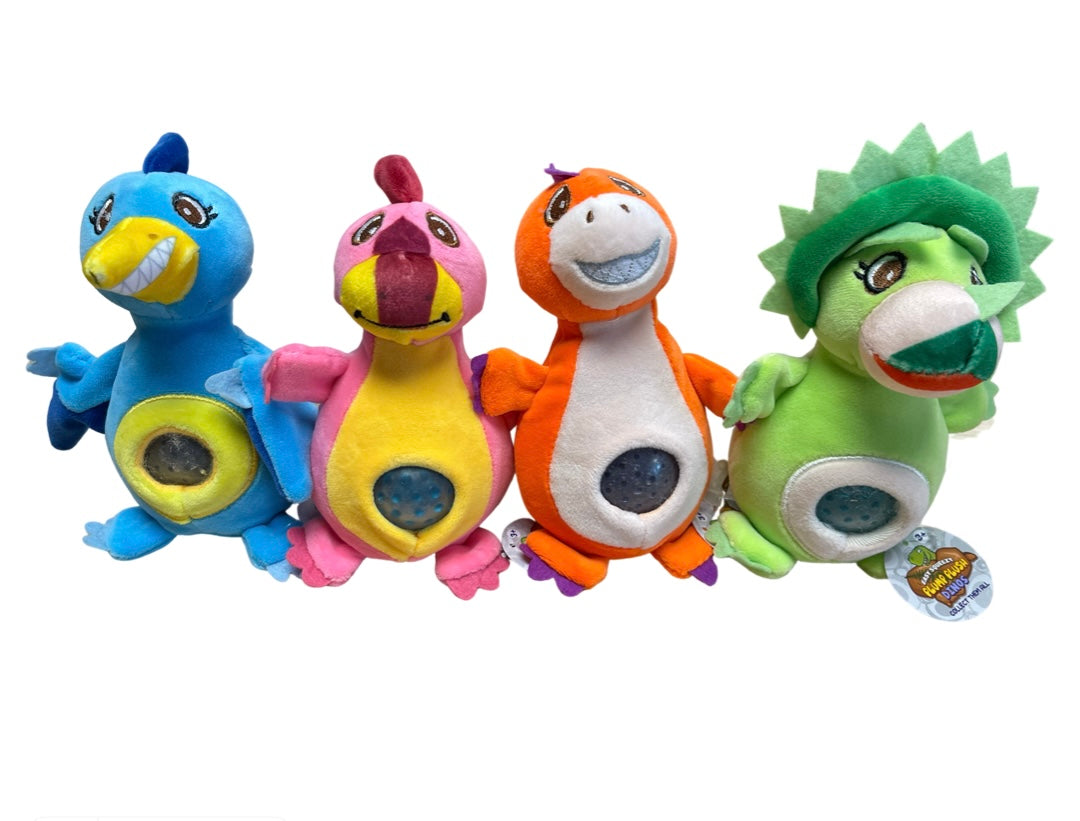 Easy Squeezy Plump Plush Dino