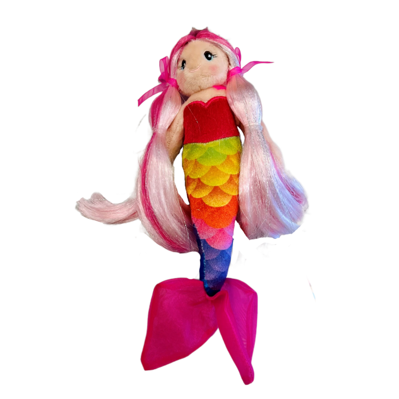 Bright Rainbow Mermaid
