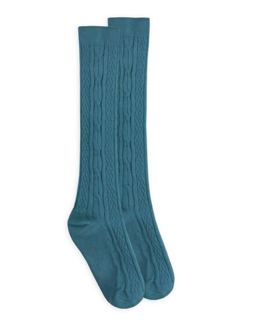 Surf Cable Knee High Socks