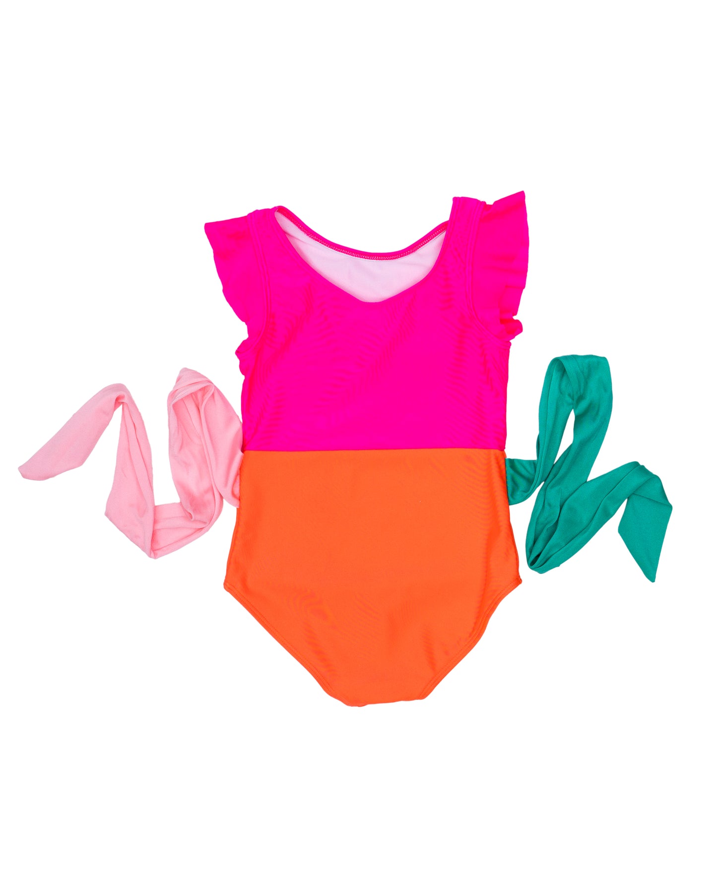 Neon Color Block August Kate Swim