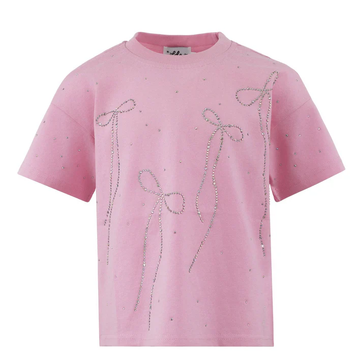 Pink Crystal Bows T-shirt