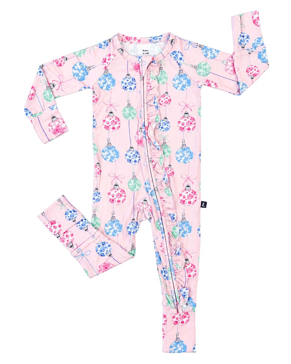 Mariah Ruffled Poppy Convertible Romper