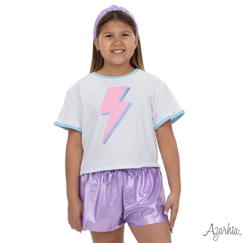 Lavender Shimmer Butterfly Short