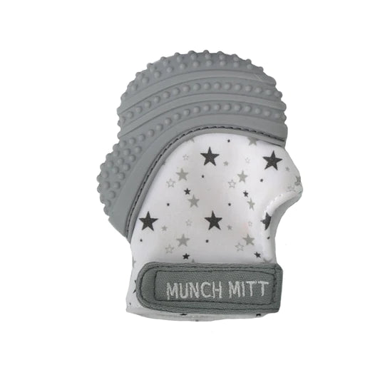Munch Mint - Grey Stars
