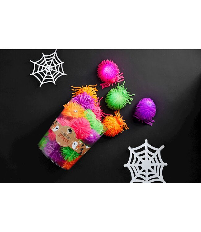 Light Up Spiders