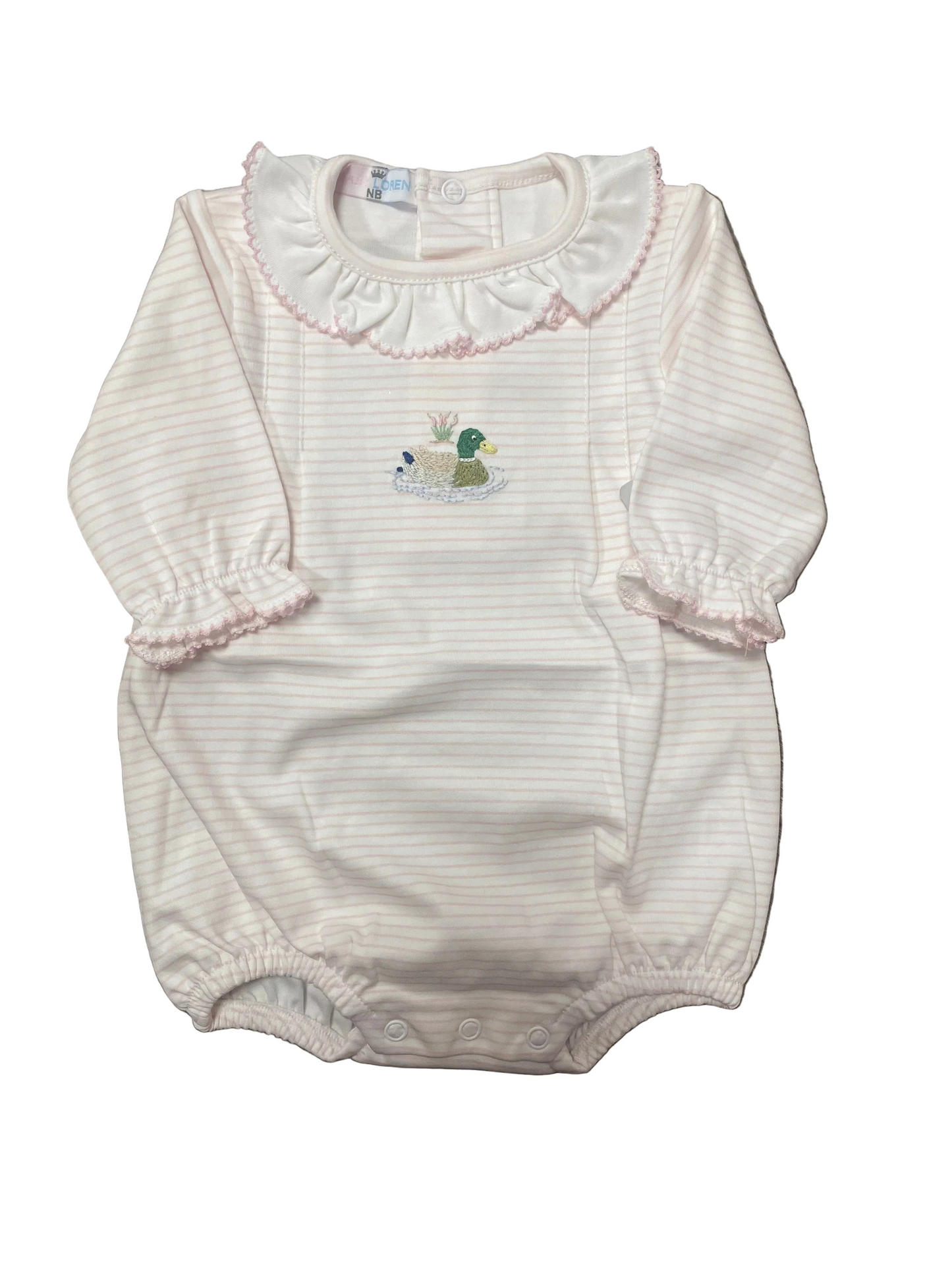 Pink Mallard Duck Pima Bubble