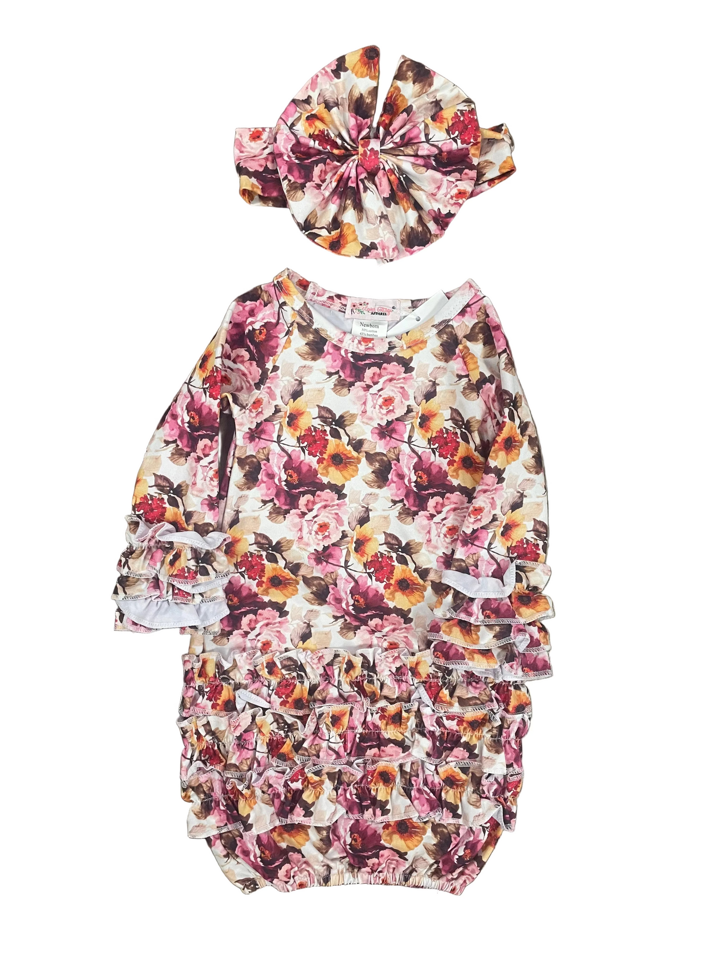 Vivid Vintage Baby Gown