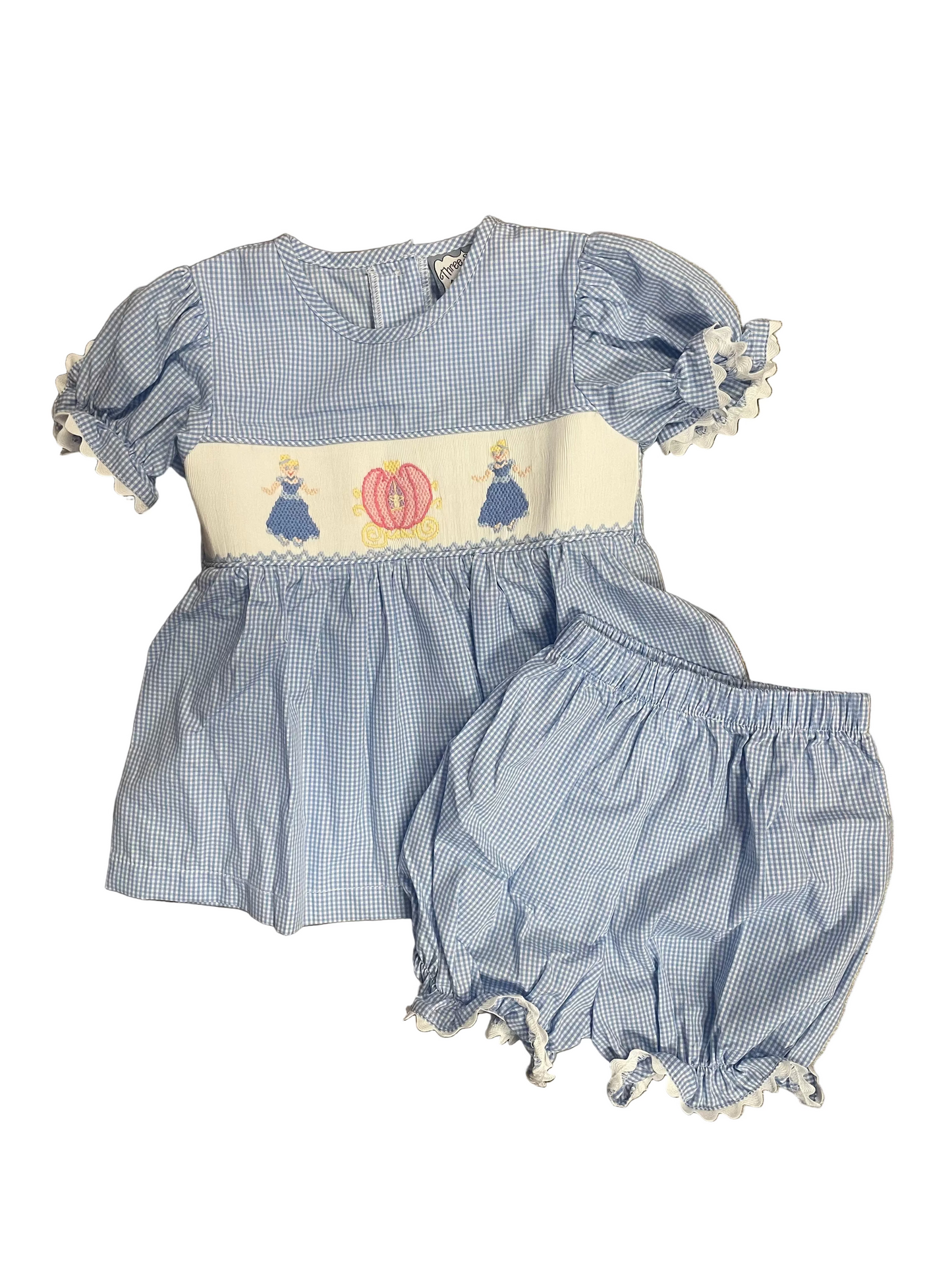 Fairytale Smocked Bloomer Set