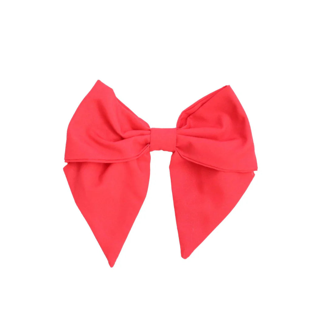 Candy Red Classic Bow