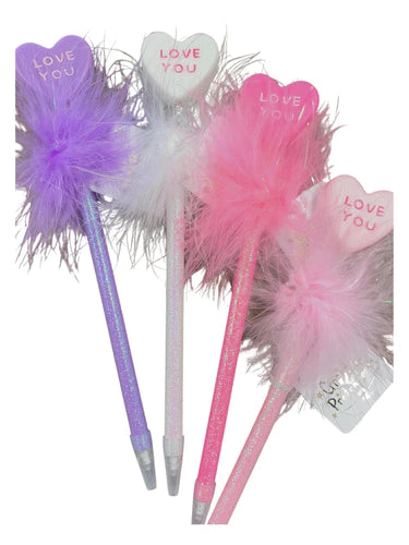 Fluffy Sweetheart Pens