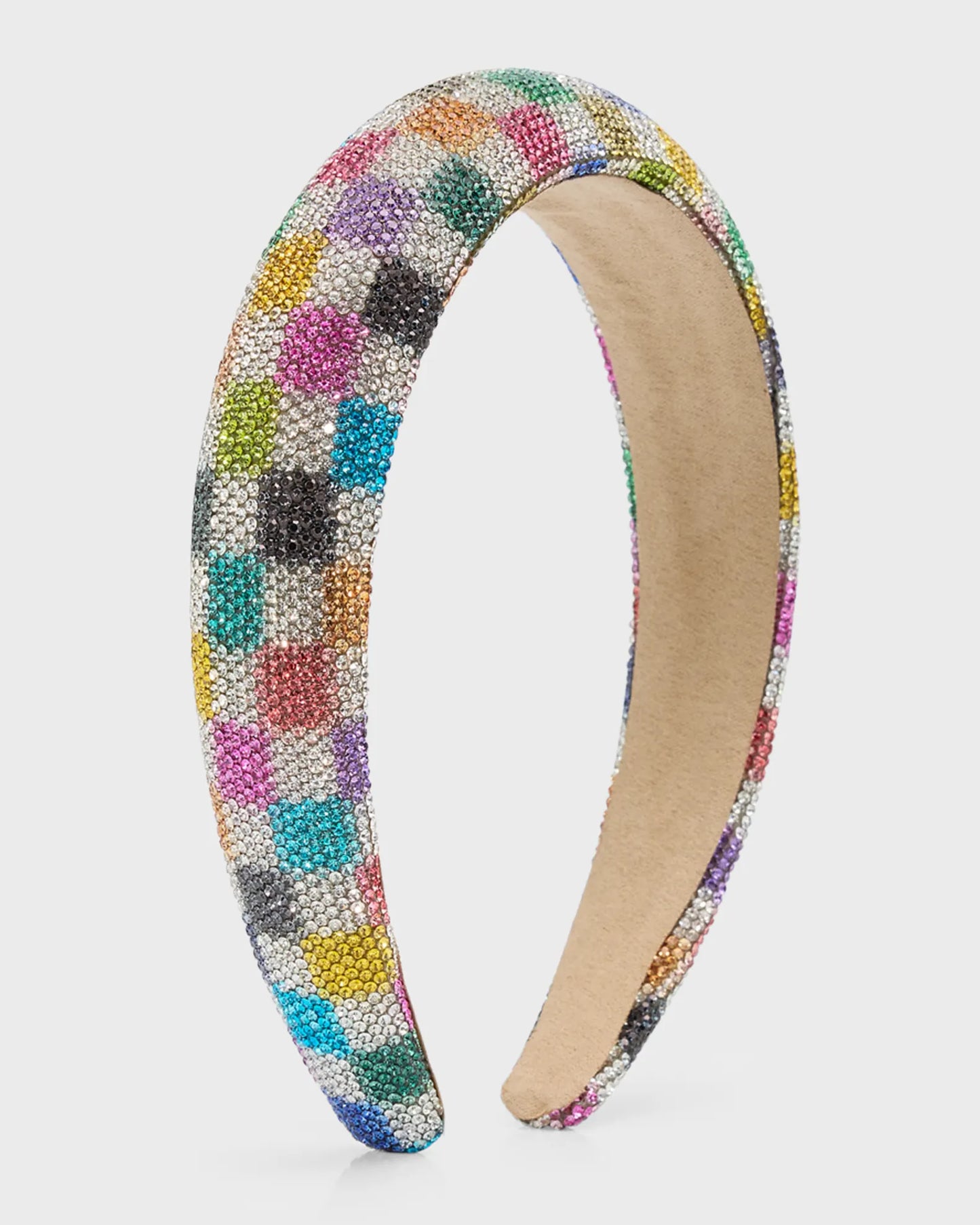 Checkered Crystal Headband