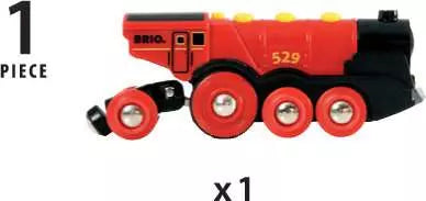 BRIO Mighty Red Action Locomotive