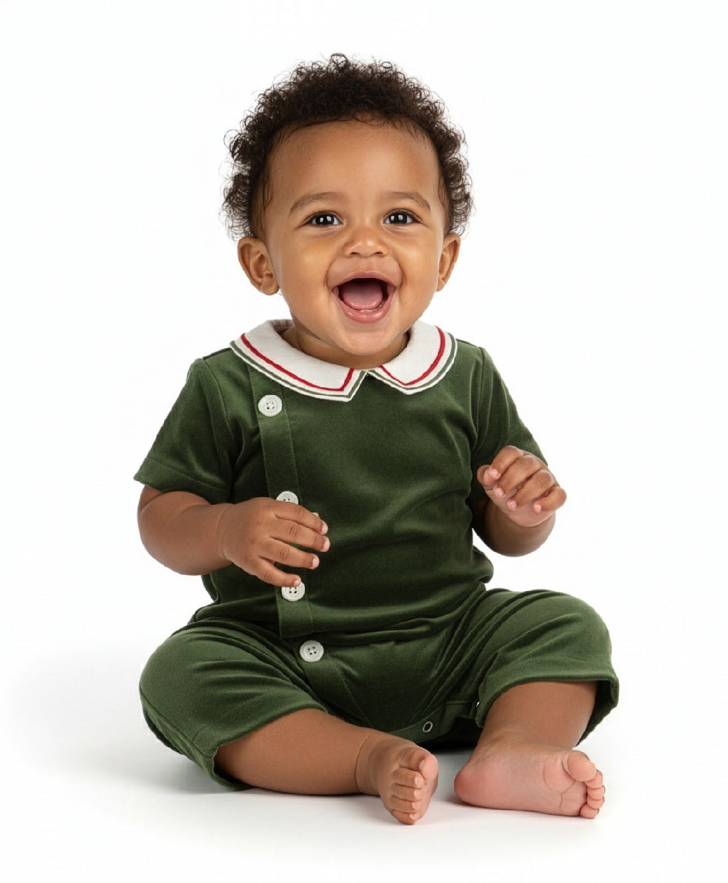 Mistletoe Velvet Bubble Green