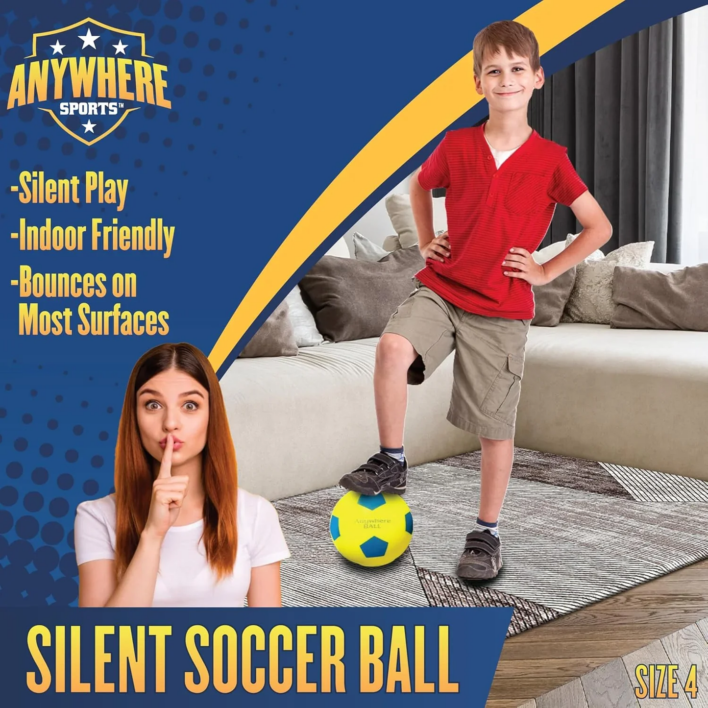 Silent Soccer Ball