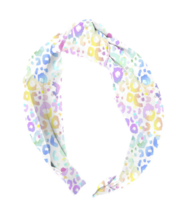 Pastel Leopard Headband