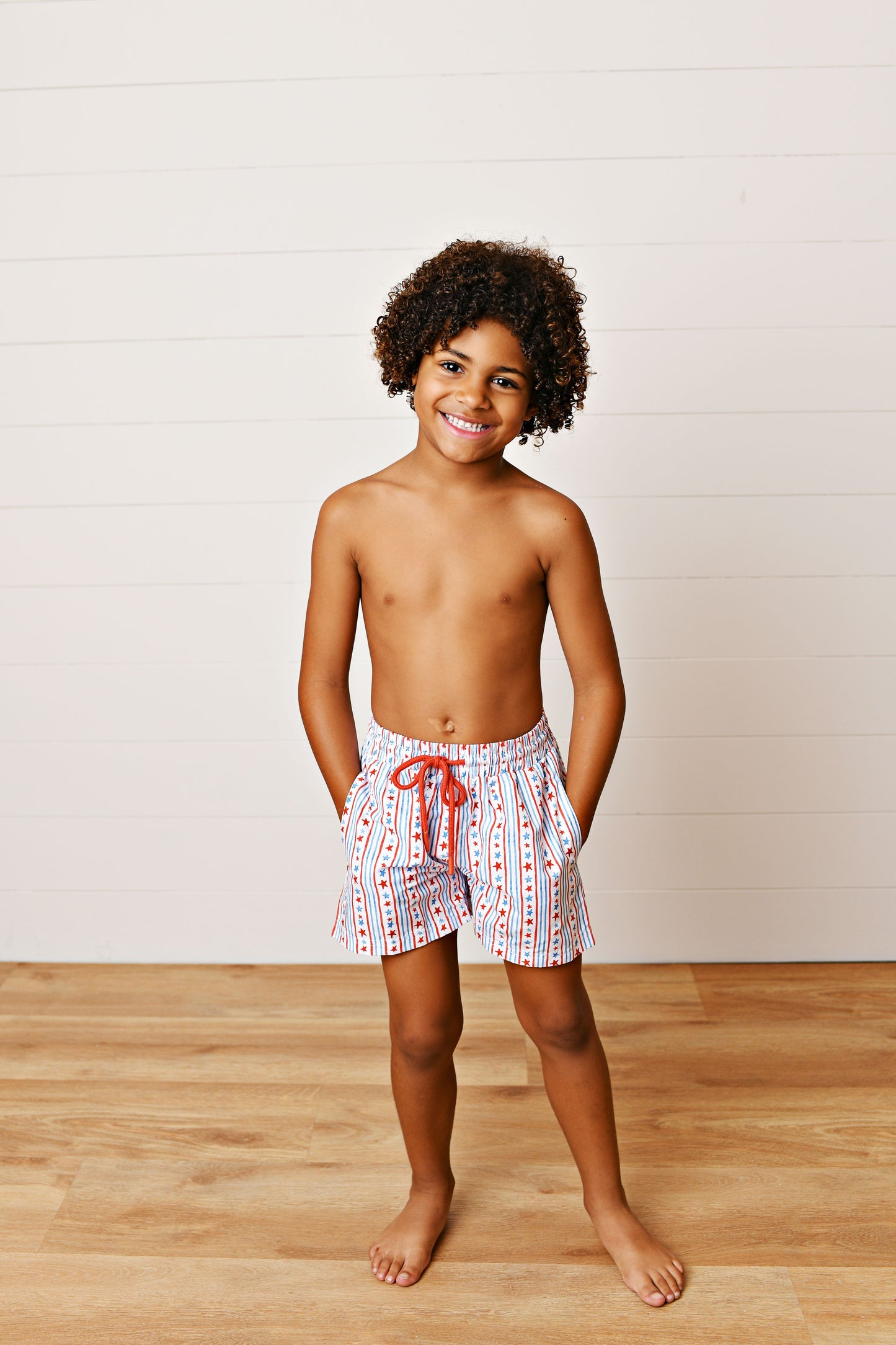 Patriotic Swim Trunk