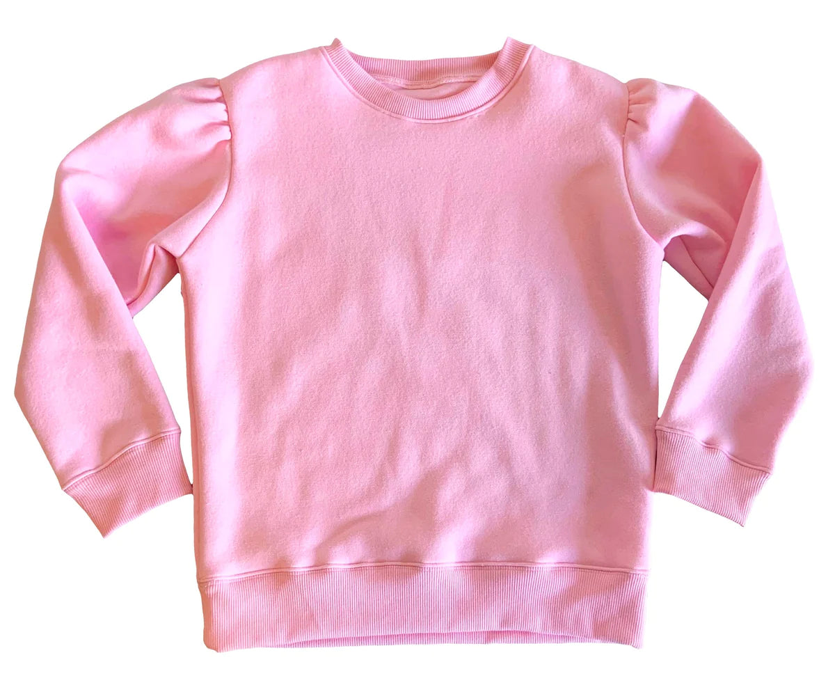 Pink French Terry Sweatshirt