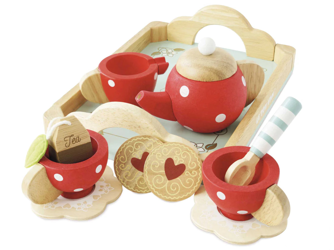 Wooden Tea Set