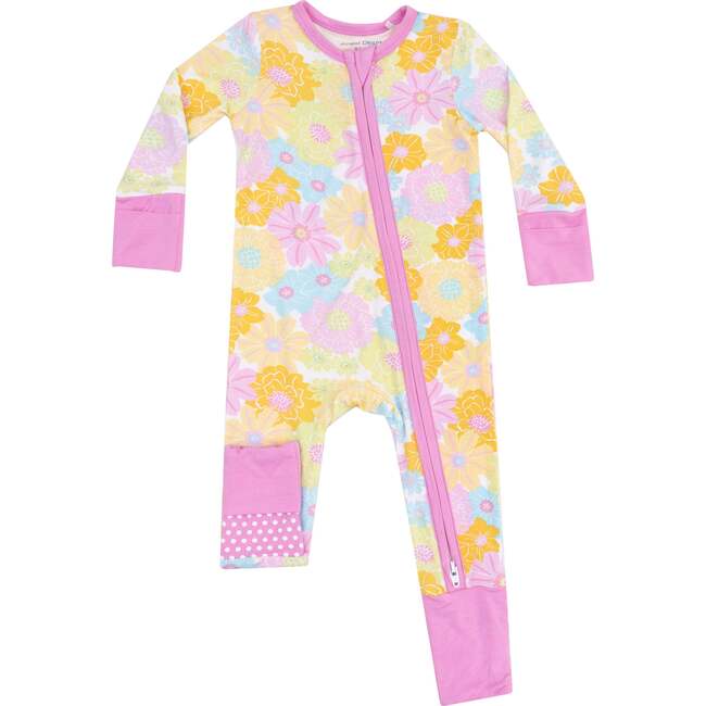 Sunny Dahlias Convertible Romper