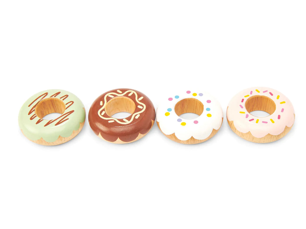 Wooden Donut Set