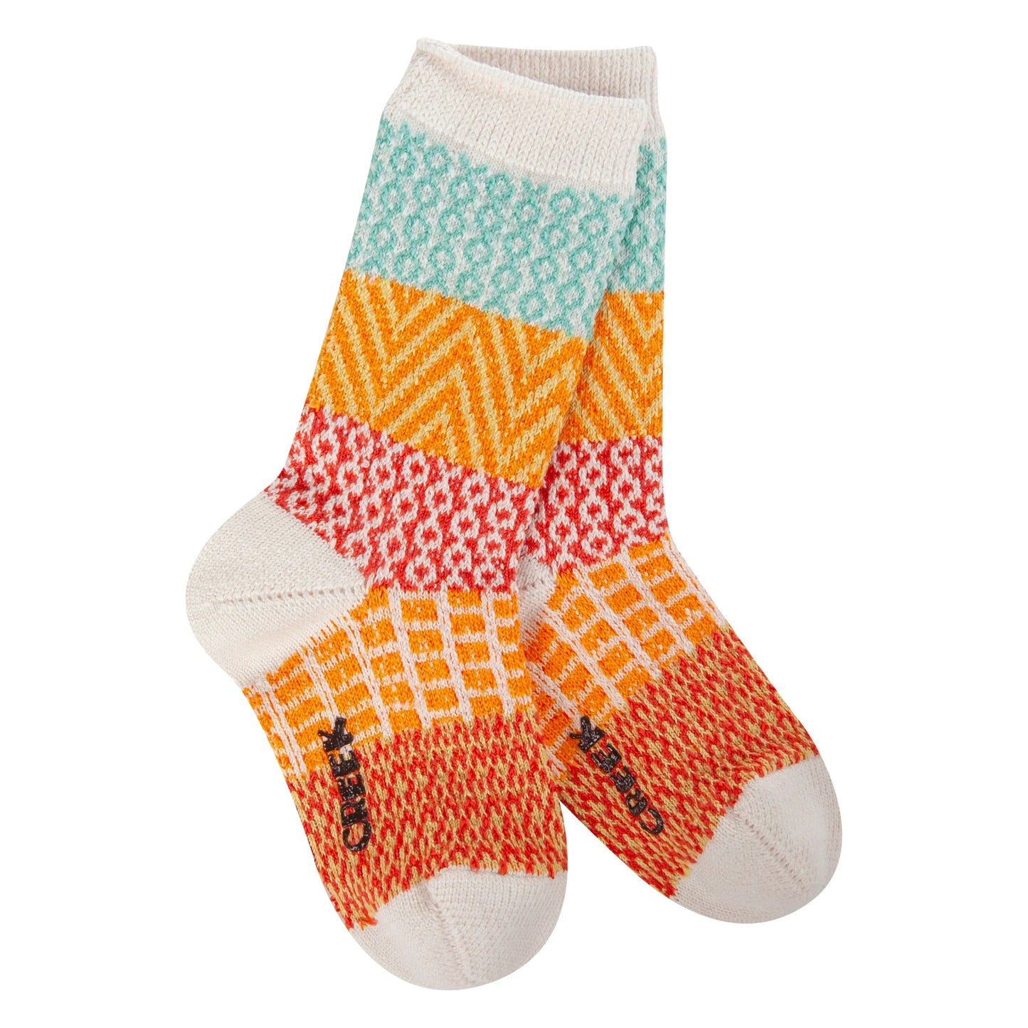 Wheat Crew Socks
