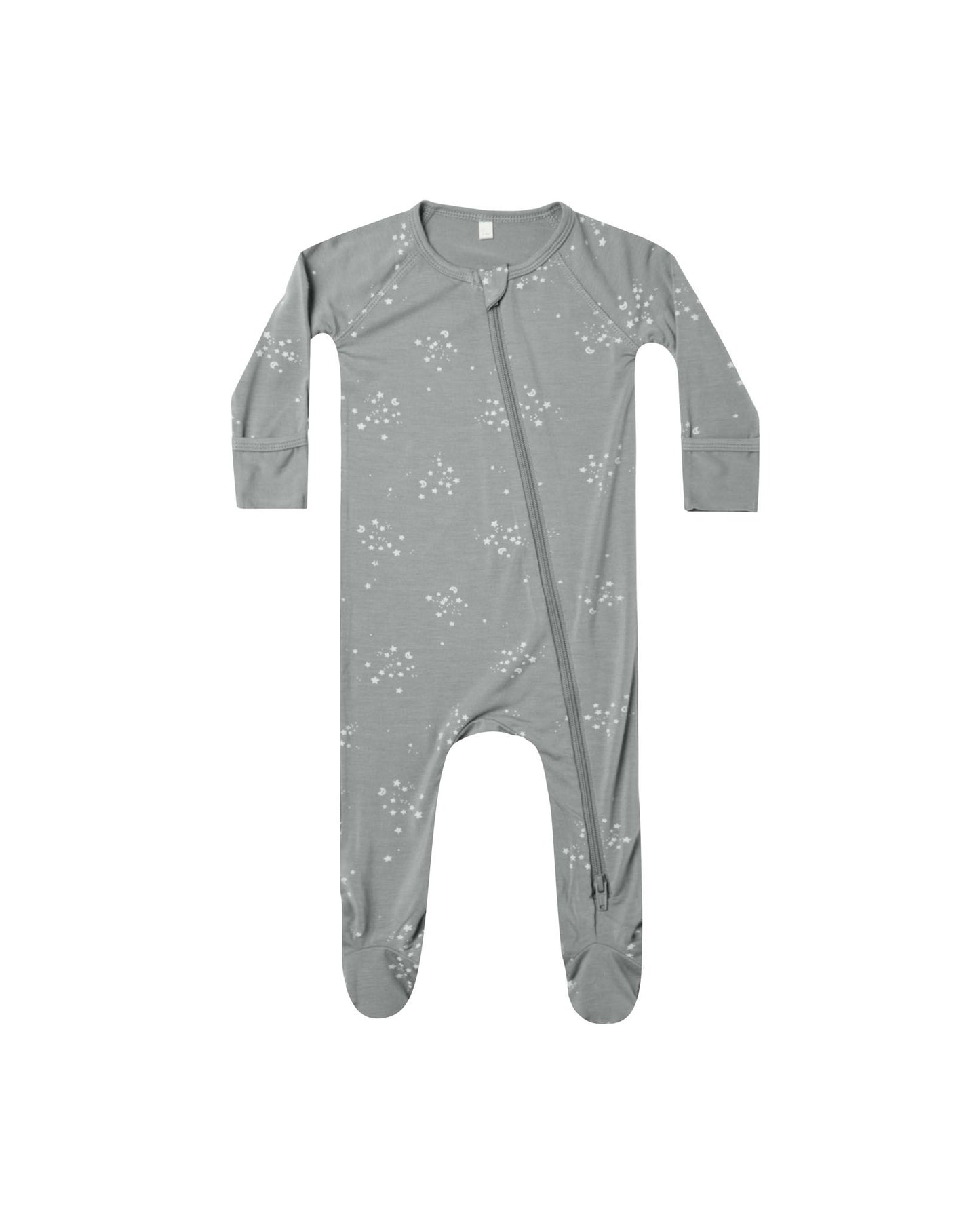 Twinkle Bamboo Zip Footie