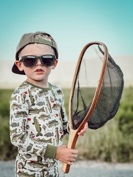 Wishin I Was Fishin Pajam Set