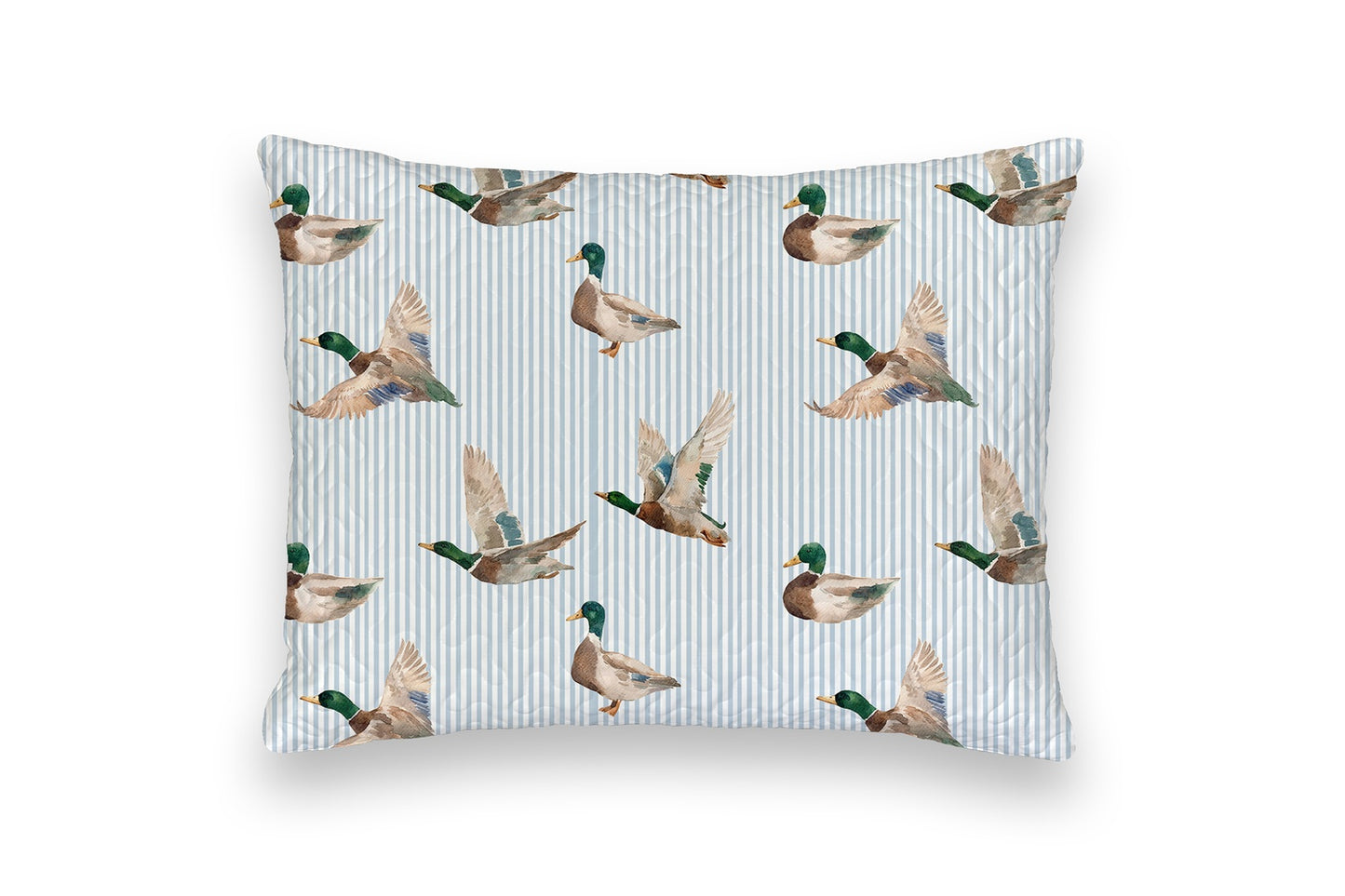 Mallory Ducks Blue Standard Sham
