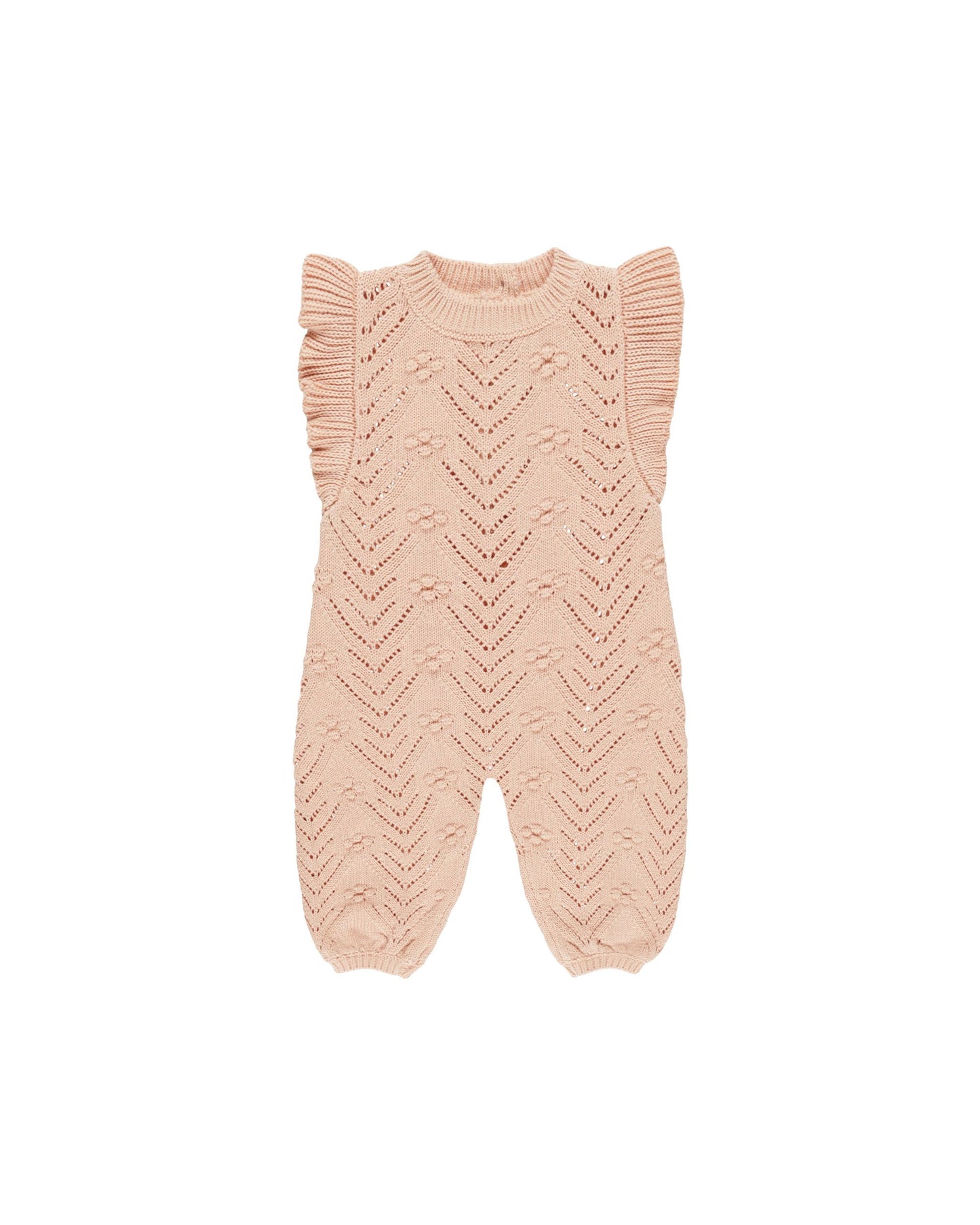 Melon Mira Knit Romper