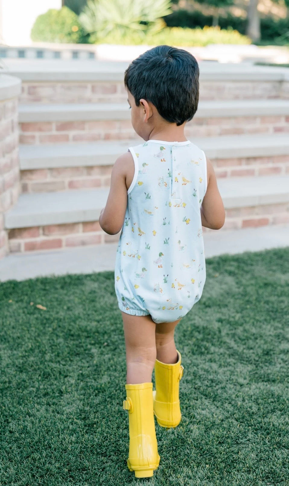 Puddles Baby Boy Bubble