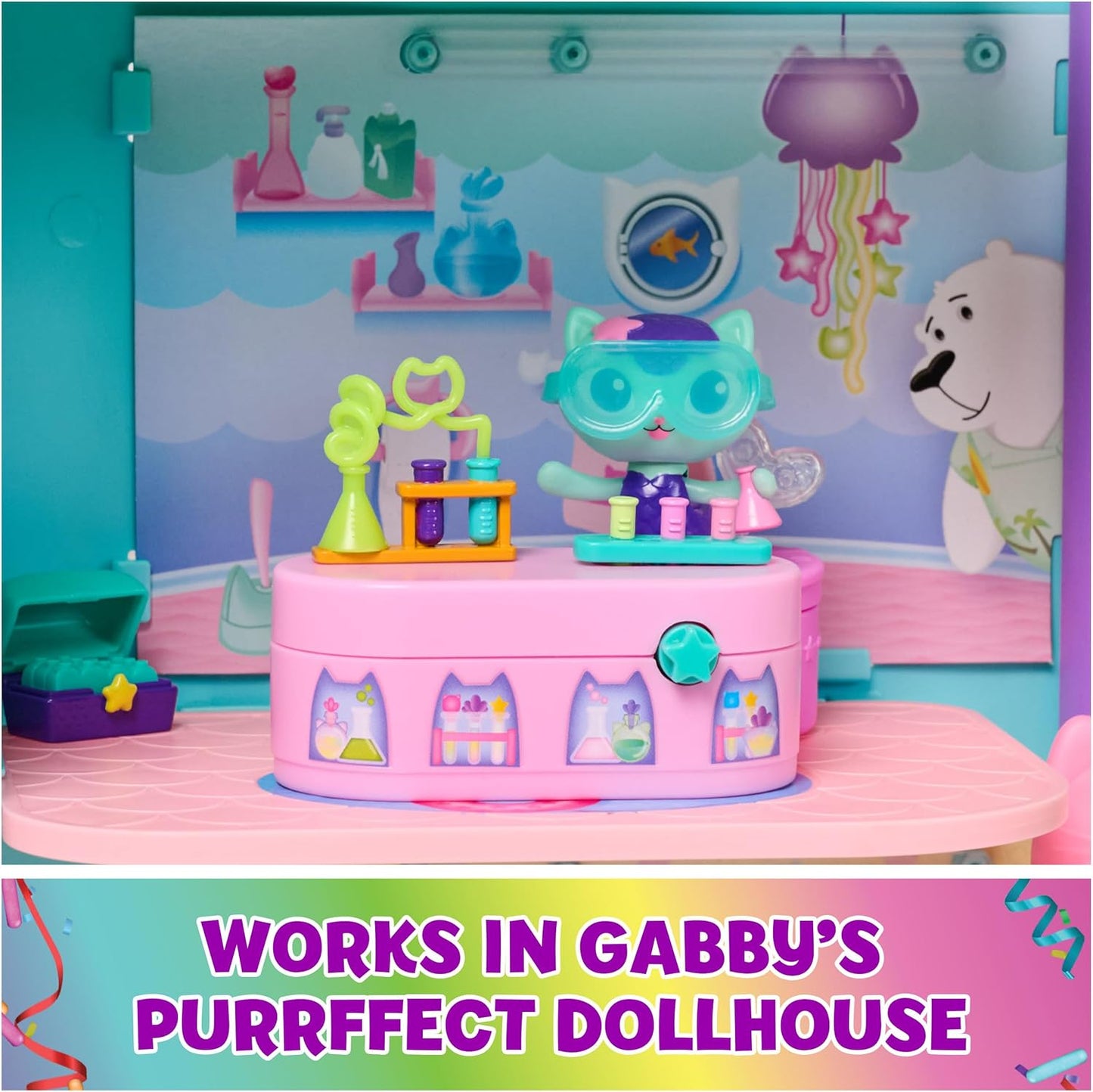 Gabby’s Dollhouse Bobble Kitty MerCat Potion