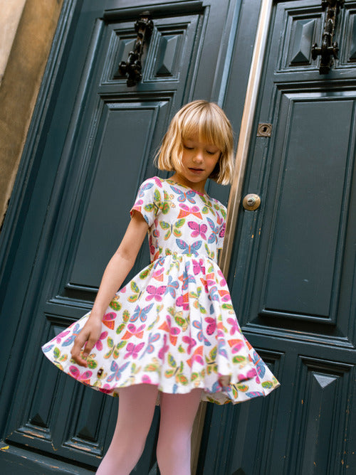 Flutter Fiesta Short Sleeve Ballet Dress
